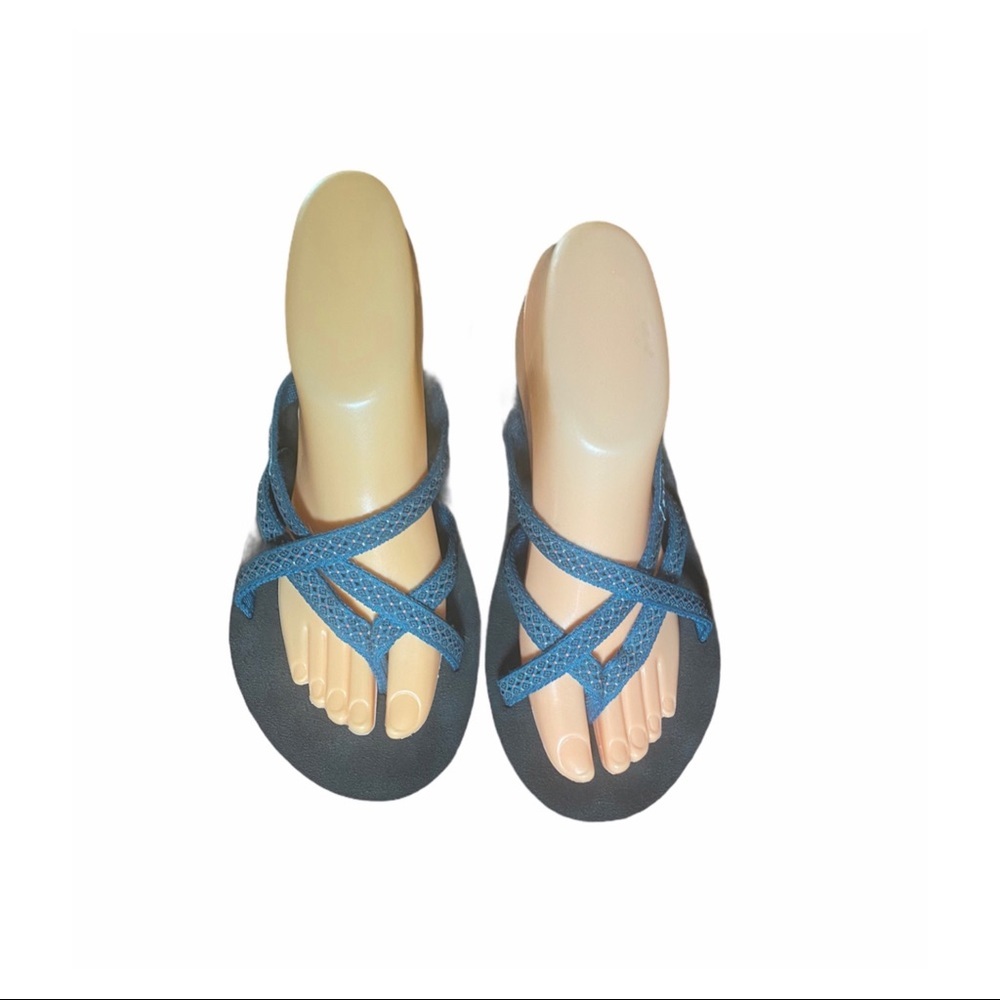 Teva slip on sandals